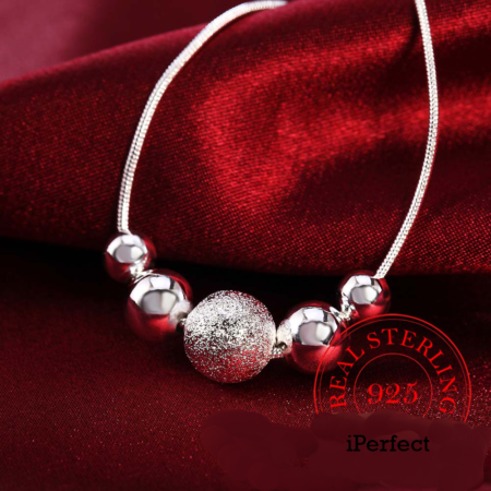 Classic Sterling Silver Pendant Necklace