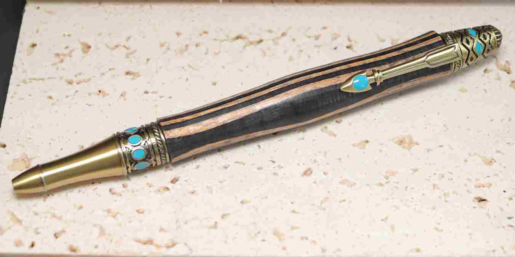 Handcrafted pen