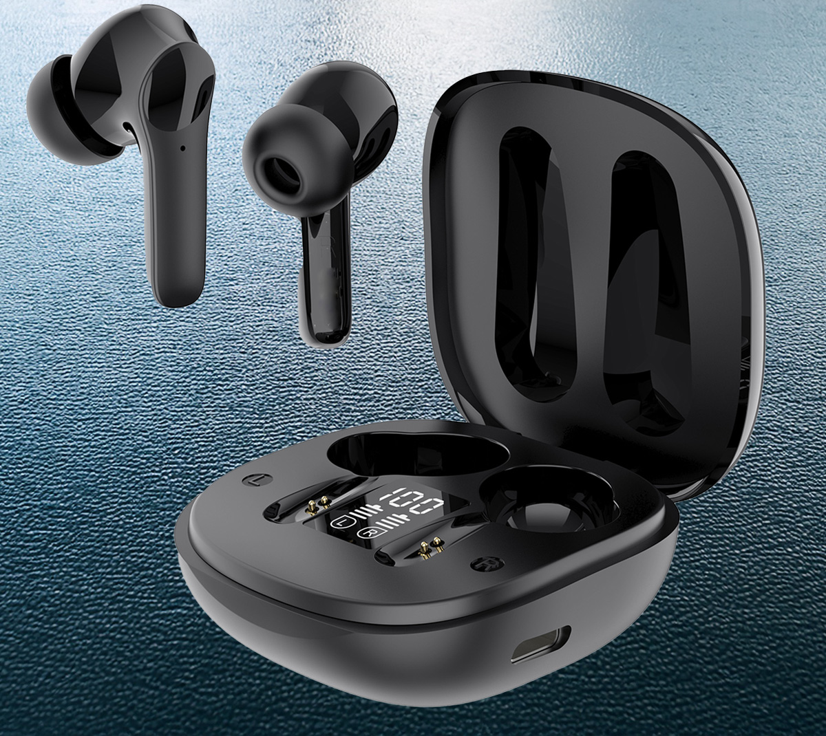 Bluetooth 5.3 Wireless Headset with Real-Time Language Translator – HIFI Sound, Lightweight Black 925ijewel.com