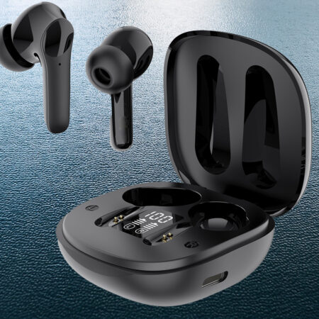 Bluetooth 5.3 Wireless Headset with Real-Time Language Translator – HIFI Sound, Lightweight Black 925ijewel.com