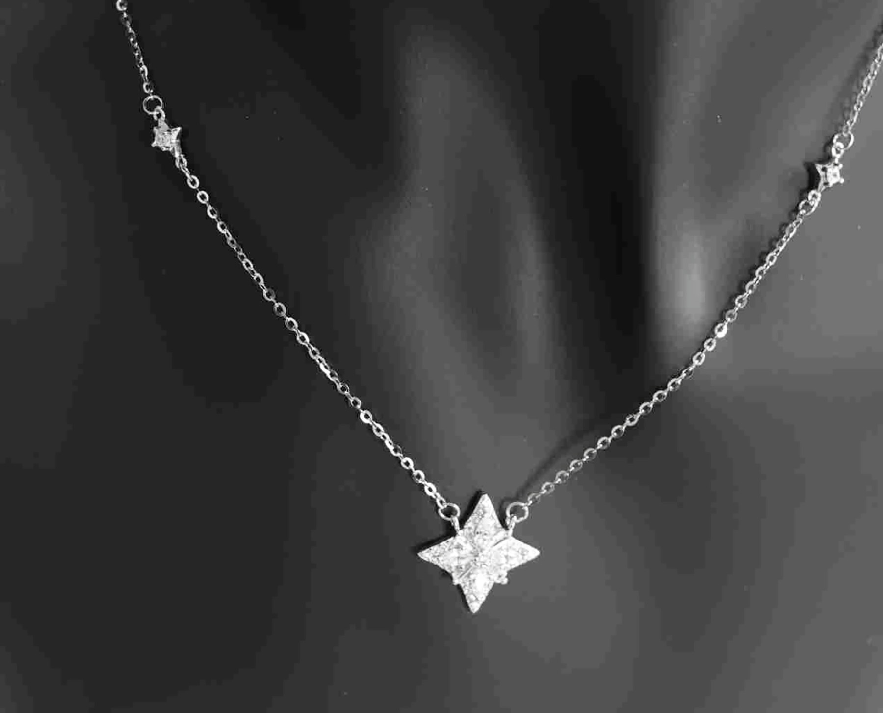 Sterling Silver Square Geometric Designed Round and Baguette CZ Earrings and Pendant Set 925ijewel.com