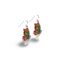 Whispering Wings Sterling Silver Colorful Butterfly Dangle Earrings with Intricate Concho Detailing. 925ijewel,com