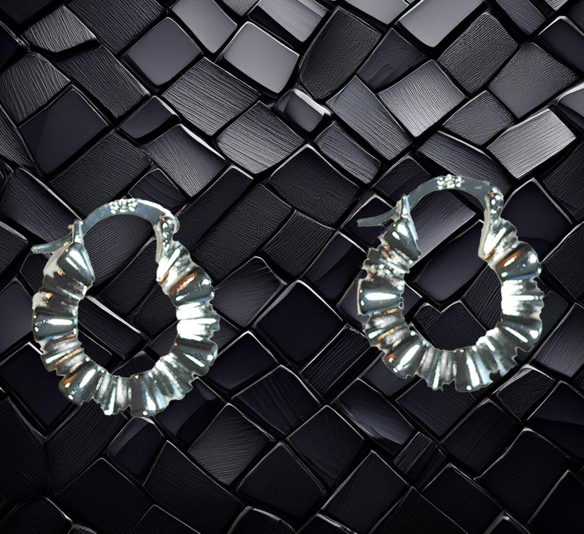 Timeless 17.5mm Hammered Sterling Silver Hoop Earrings – Elegant, Lightweight & Hypoallergenic Hoops 925ijewel.com